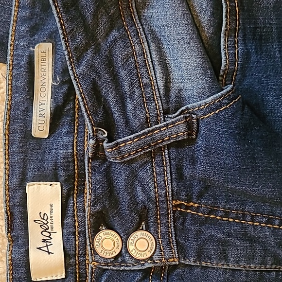 Angels Curvy Convertible Jeans - Picture 3 of 5